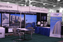 Sintra panel outputs put into an aluminium extrusion system with a roll-up accent banner stand