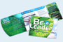Heavier cover litho printed and die cut. Text pages litho printed and stitched in. Printed on FSC certified stock.