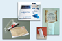Specialty items including invitations, free-standing pillar signage, name badges, tent cards, easel cards and die cut arrows.